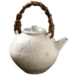 Woodfired Ceramic Teapot by Rob Barnard
