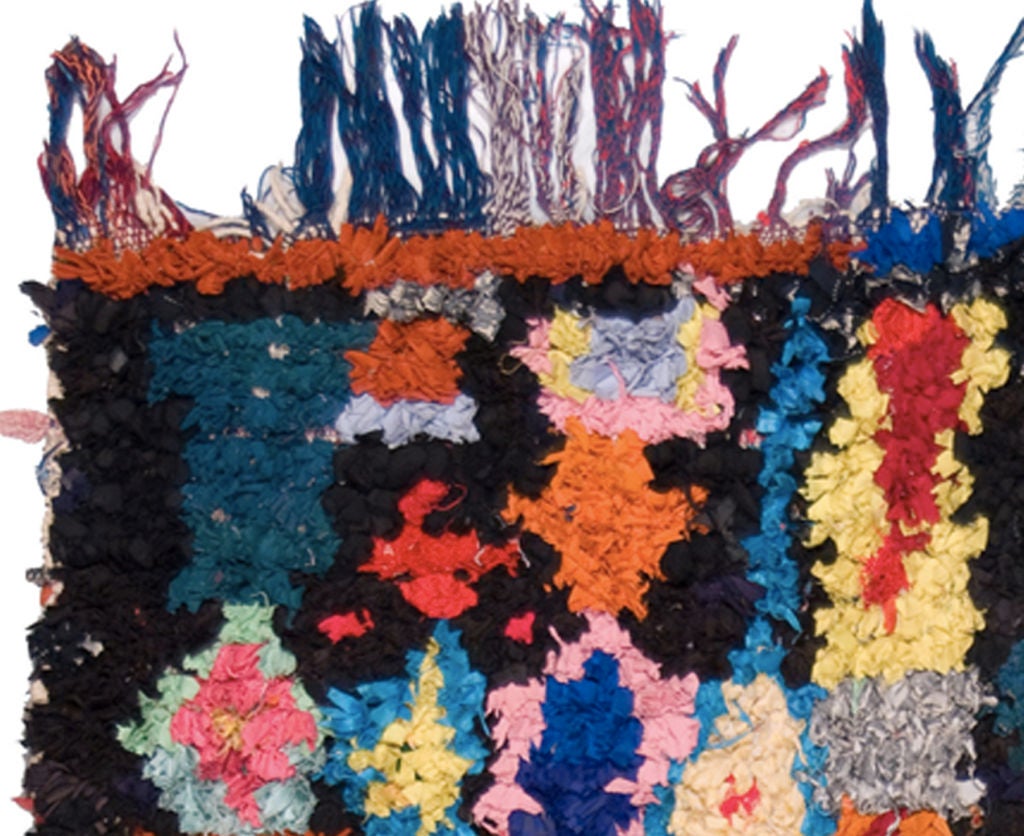 Moroccan Rug (Boucherouite)