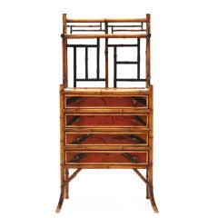 Bamboo Four-Drawer Dresser