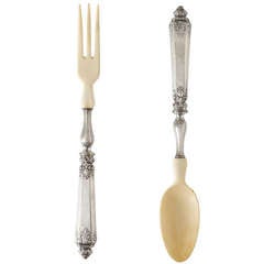 Ivory and Silver Servers