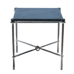 Giacometti style hand-wrought Iron Table