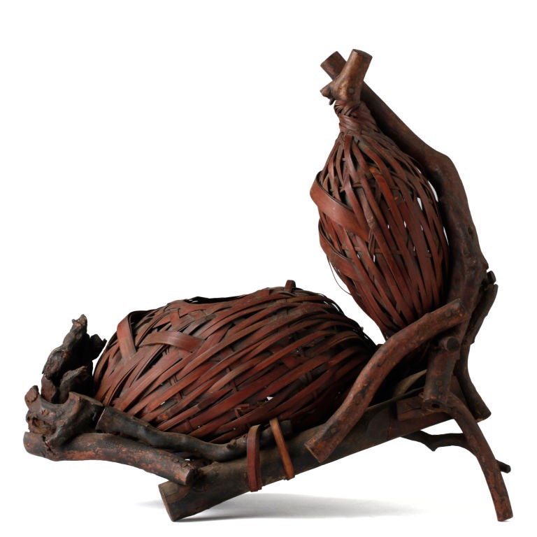 Japanese Bamboo Ikenaba Vase