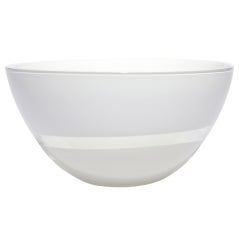 Small White & Ivory Bowl By Caleb Siemon