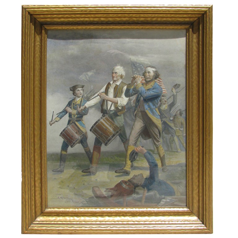 "Yankee Doodle" "1776" by  Archibald M. Willard(1836 - 1918) For Sale