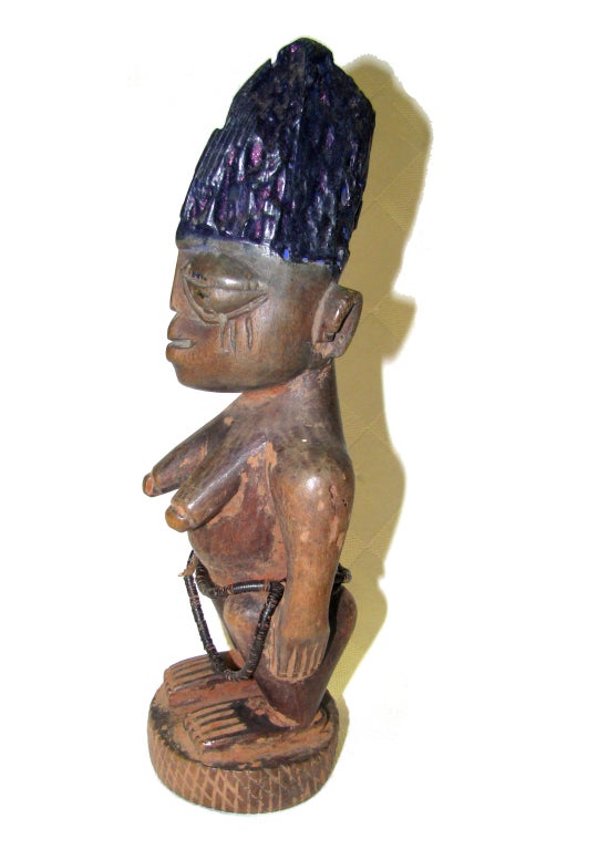Yoruba Ibeji Female Figure