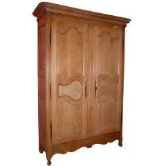 Distressed Wood Armoire