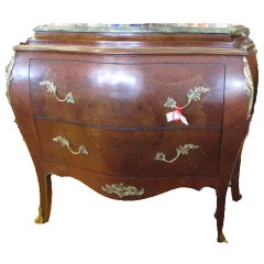 Marble Top Bombe Chest