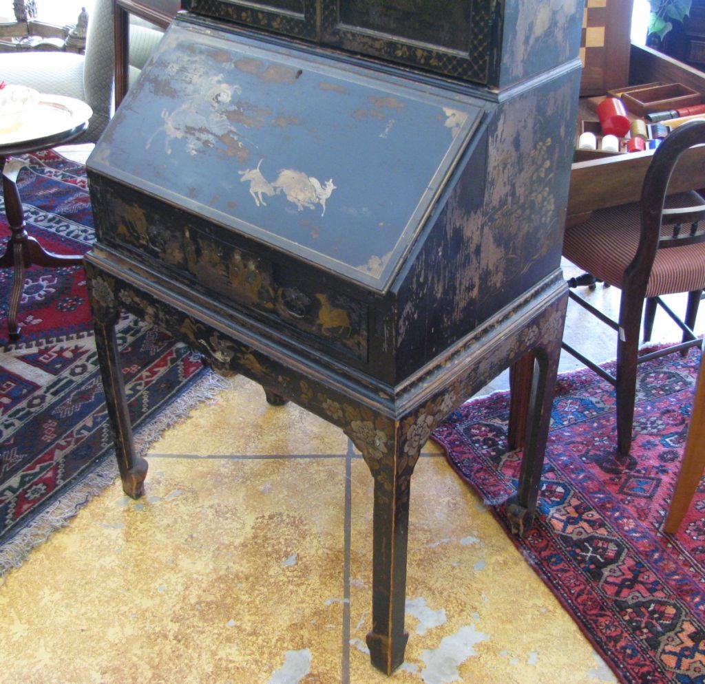 Oriental Hutch With Tilt Top Desk 2