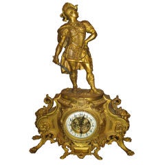 Antique Waterbury Clock Company - "Cavalier" Model Clock