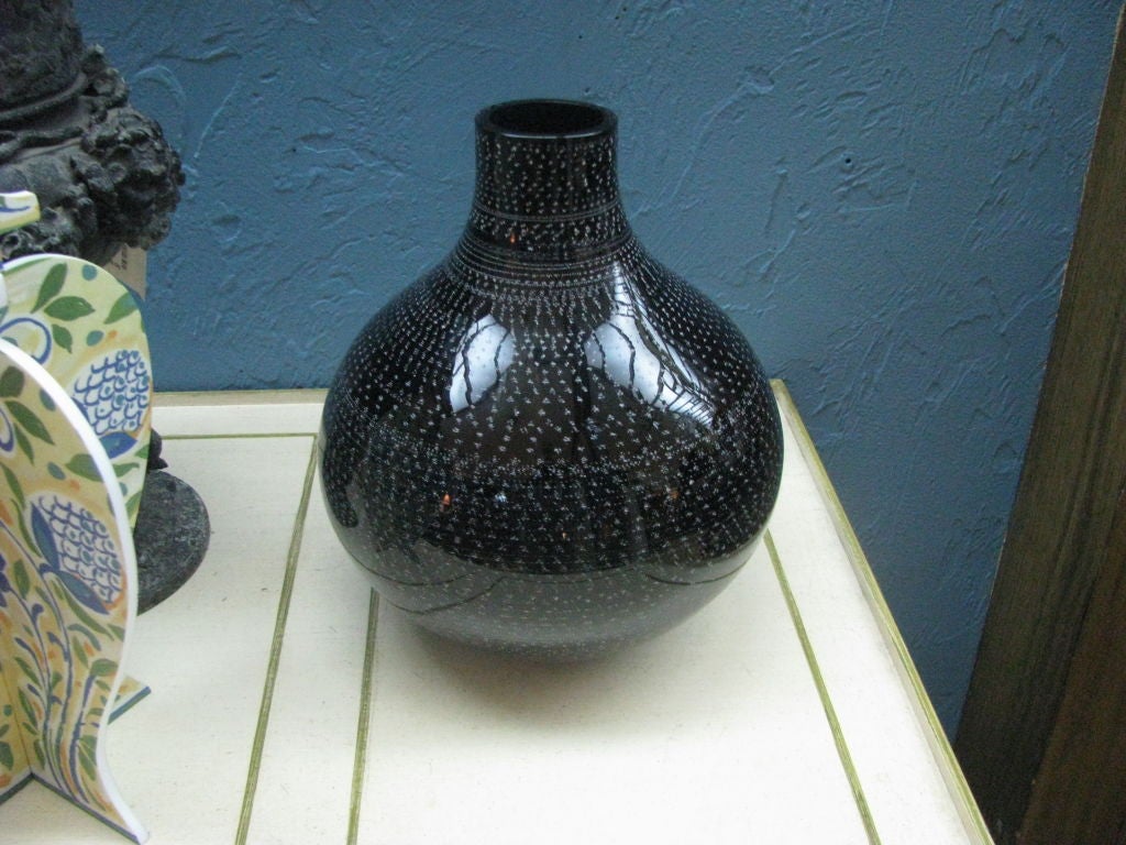 Orrefors Vase "Night and Day"