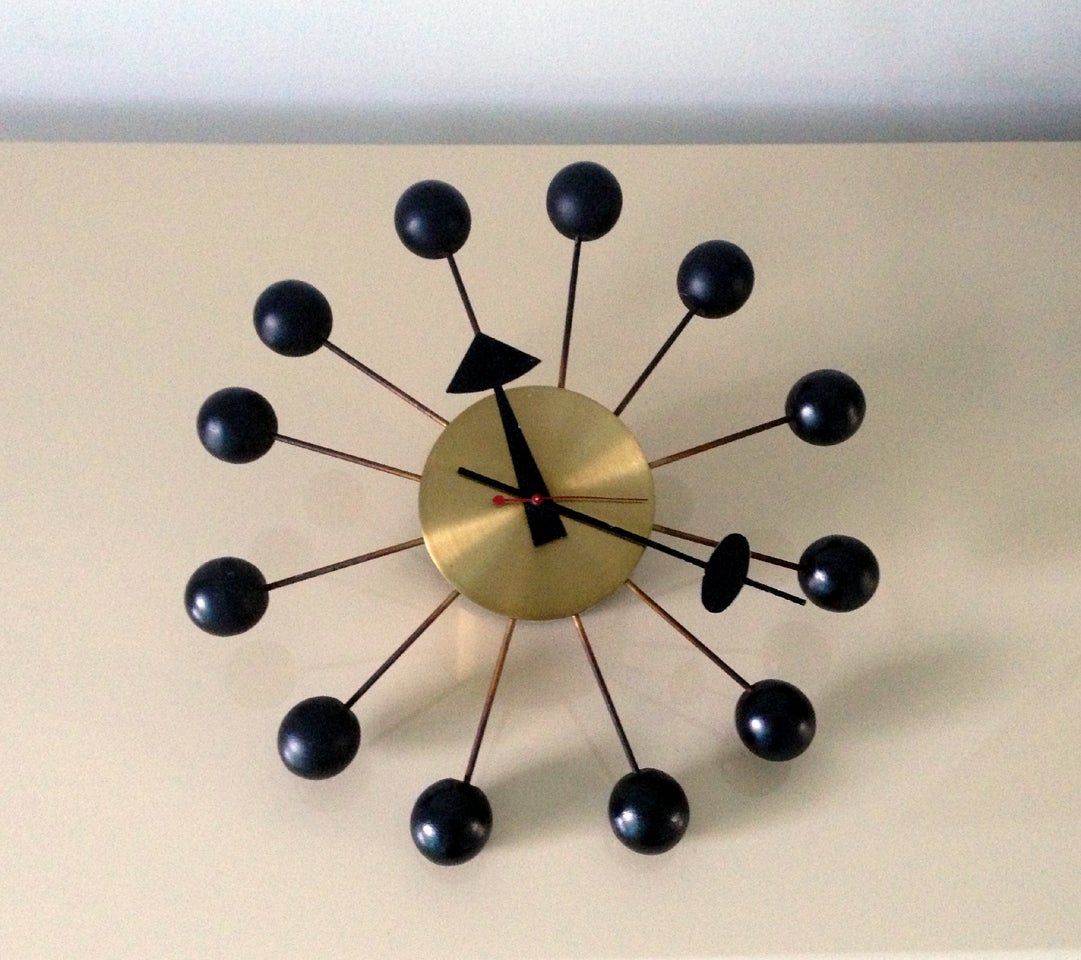 Vintage ball clock George Nelson Herman Miller