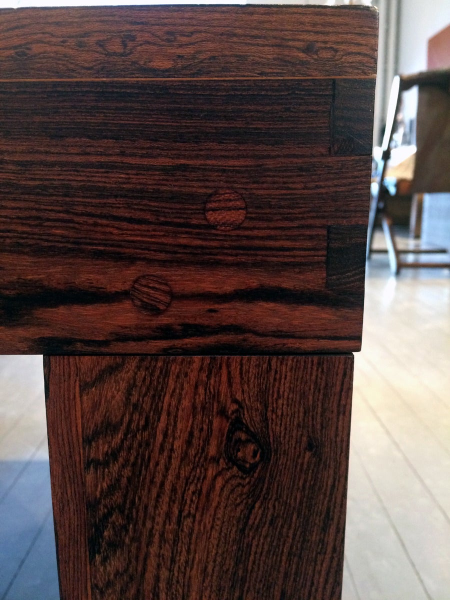 Two Rosewood Nesting Tables, Don Shoemaker For Sale 2