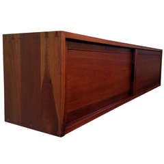 Walnut Wall Mount Cabinet George Nakashima 1