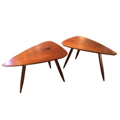 Two Walnut Table Studio Made By Phillip Llyod Powell