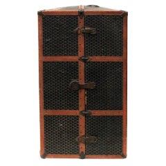 Rare Antique French Goyard Wardrobe Steamer Trunk 7