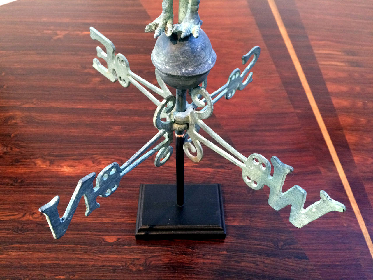 Rooster WeatherVane on Display Stand at 1stDibs weathervane display
