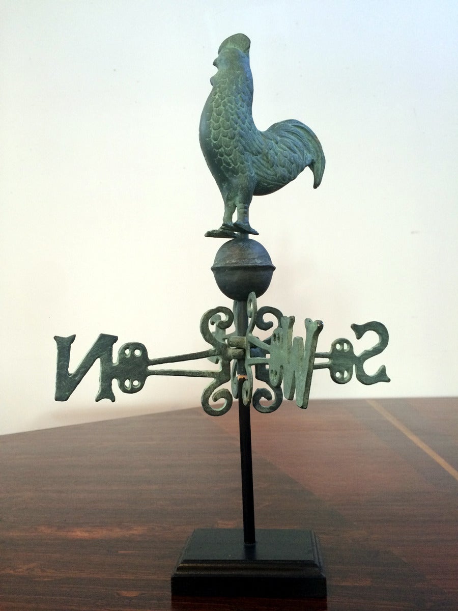 antique rooster weathervane for sale