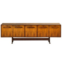 Crédence en palissandre brésilien Sideboard Martin Eisler et Carlo Hauner