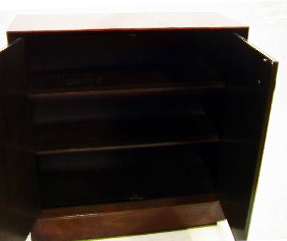 Wood Art Deco Paldao cabinet/bookcase by Gilbert Rohde Herman Miller