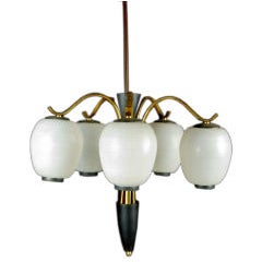 Italian chandelier att to Stilnovo 11