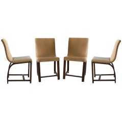 Set of Four Art Deco chairs Gilbert Rohde Heywood Wakefield 11