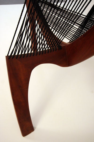 Danish Harp Chair Attributed to Jorgen Hovelskov For Sale