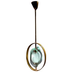 Pendant Ceiling Light No. 1933 by Max Ingrand for Fontana Arte