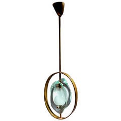 Pendant Ceiling Light No. 1933 by Max Ingrand for Fontana Arte 10