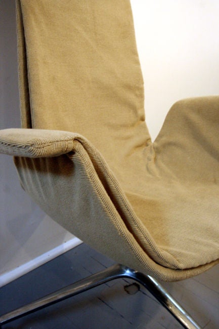Wool Bird Chair by Preben Fabricius and Jorgen Kastholm