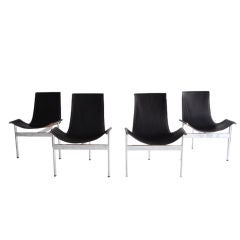 Four "T" chairs Katavolos, Littell and Kelley for LaVerne