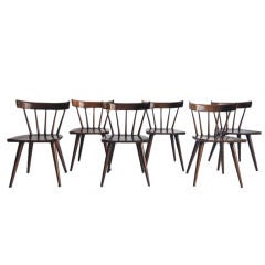 On hold Six Paul McCobb dining chairs