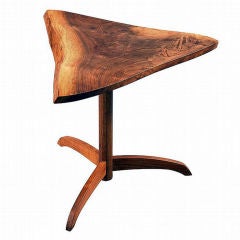 Unusual Side Occasional Table George Nakashima