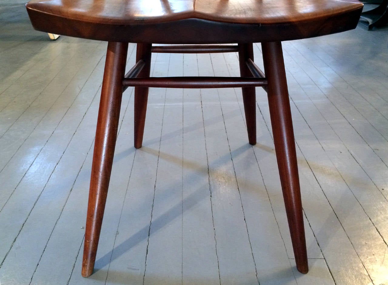 Early Set of Four Straight Back Chairs by George Nakashima In Good Condition In Atlanta, GA