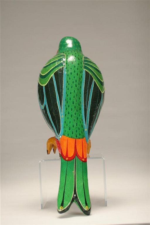 Editioned Hanging Parrot Sculpture Sergio Bustamante 1