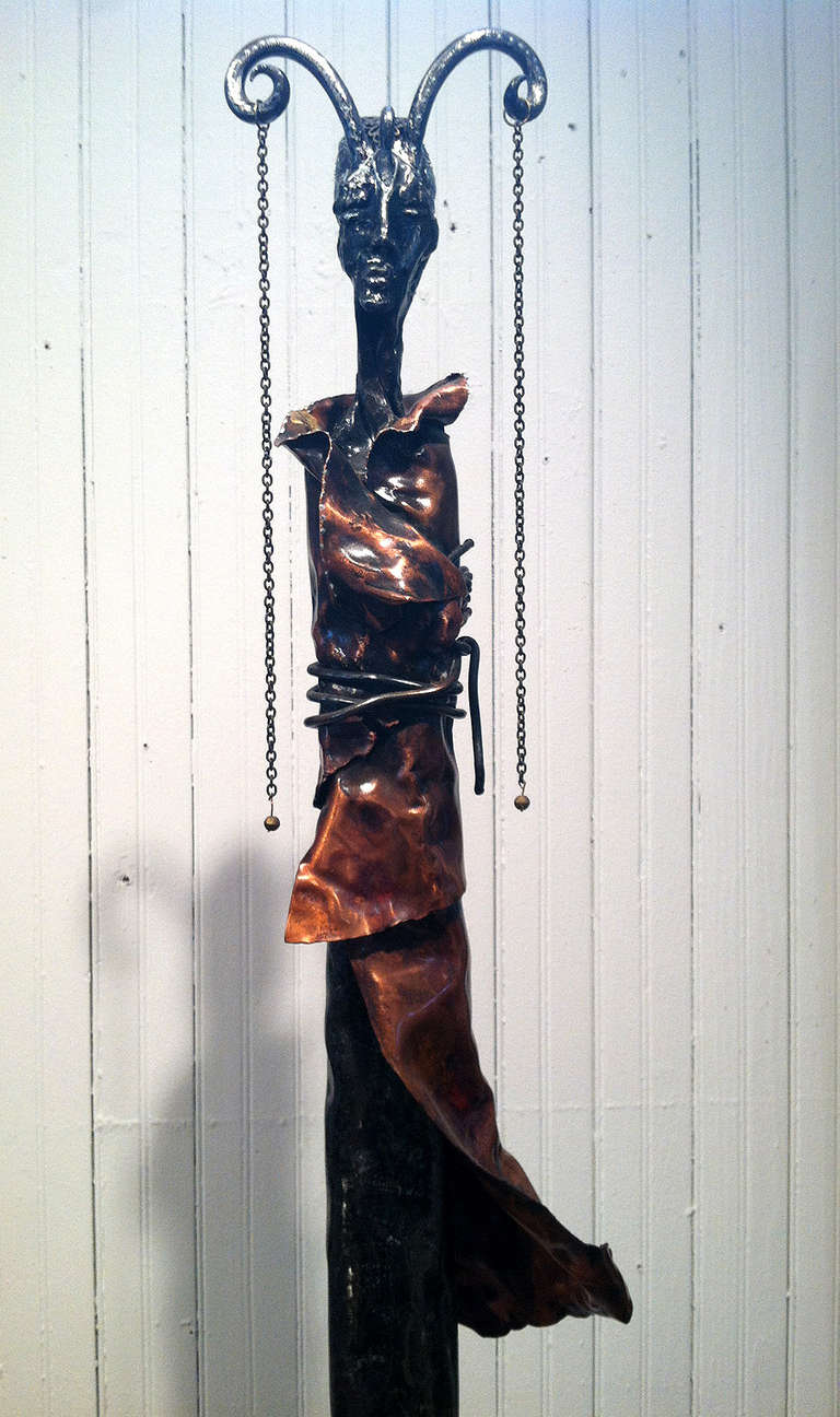 Una scultura 