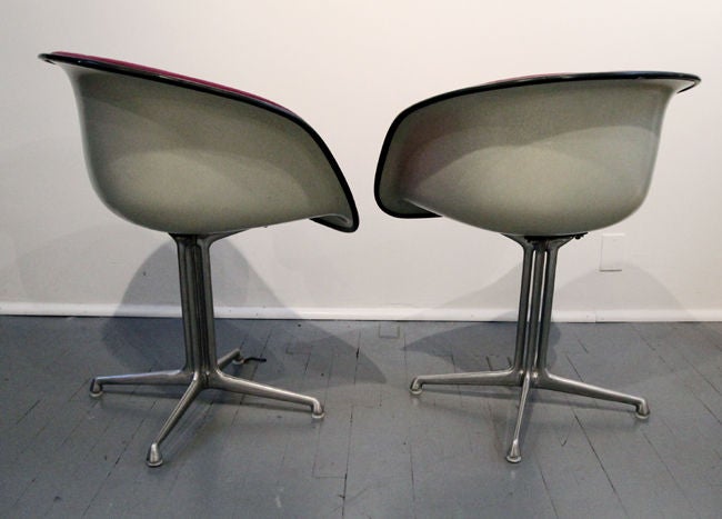 Mid-Century Modern Pair of La fonda chairs Charles Eames
