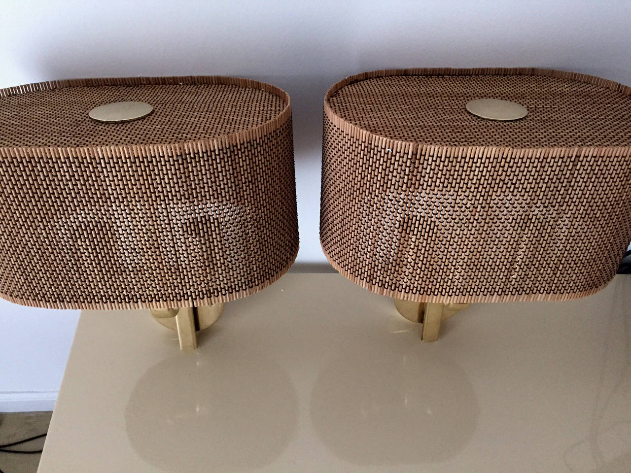 Mid-20th Century Pair of Rare and Early Wall Sconces by Paavo Tynell