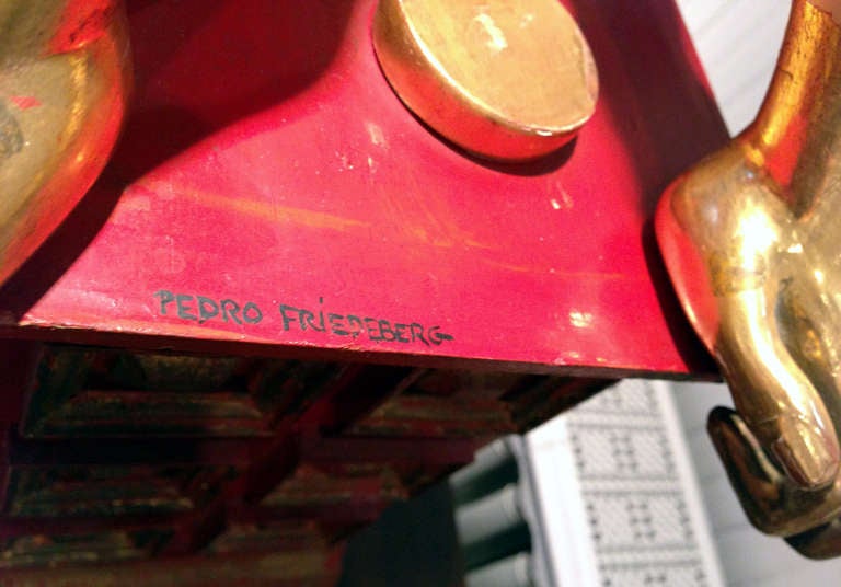 Rare et unique armoire-coffre avec tiroirs de Pedro Friedeberg en vente 2