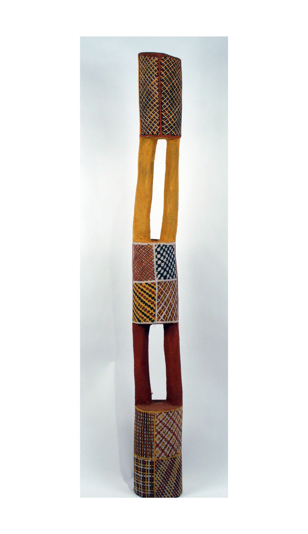 Pukumoni Pole Australian Aboriginal Art from Tiwi Island