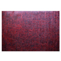 Australia Cuadro aborigen Pintura corporal Mujer by Abie Loy Kemarre