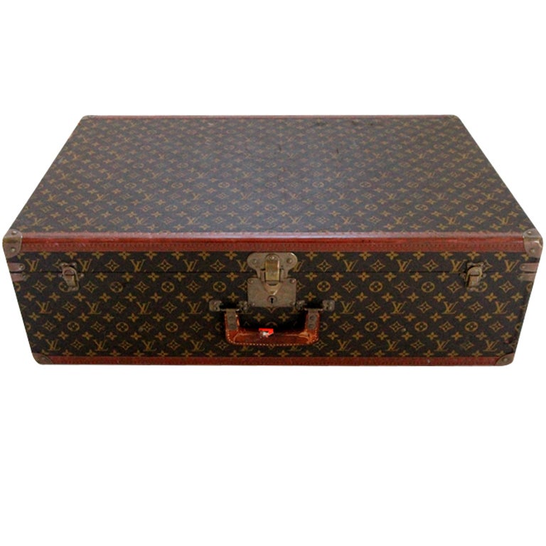 Vintage Louis Vuitton Monogrammed Suit Case