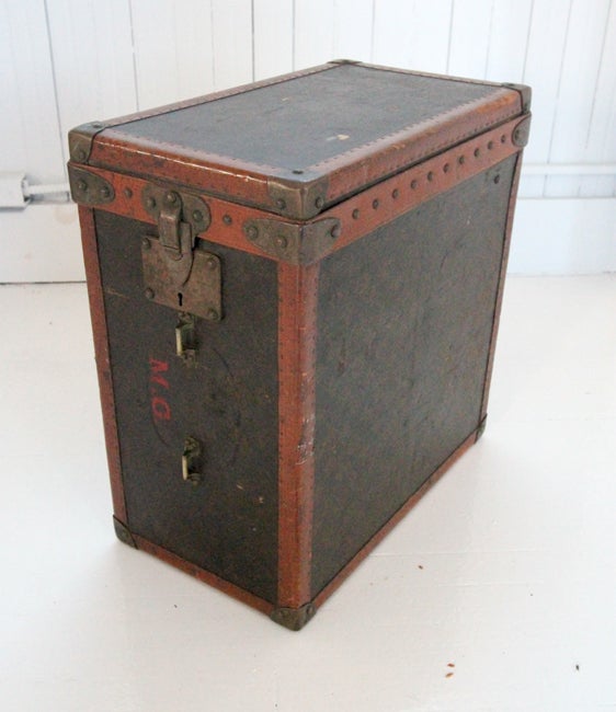 Vintage Louis Vuitton Monogrammed Suit or Shoe Case