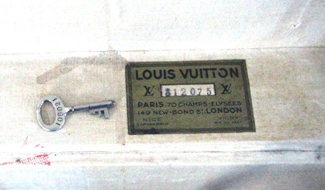 20th Century Vintage Louis Vuitton Monogrammed Suit Case