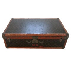 Vintage Louis Vuitton Monogrammed Suit Case