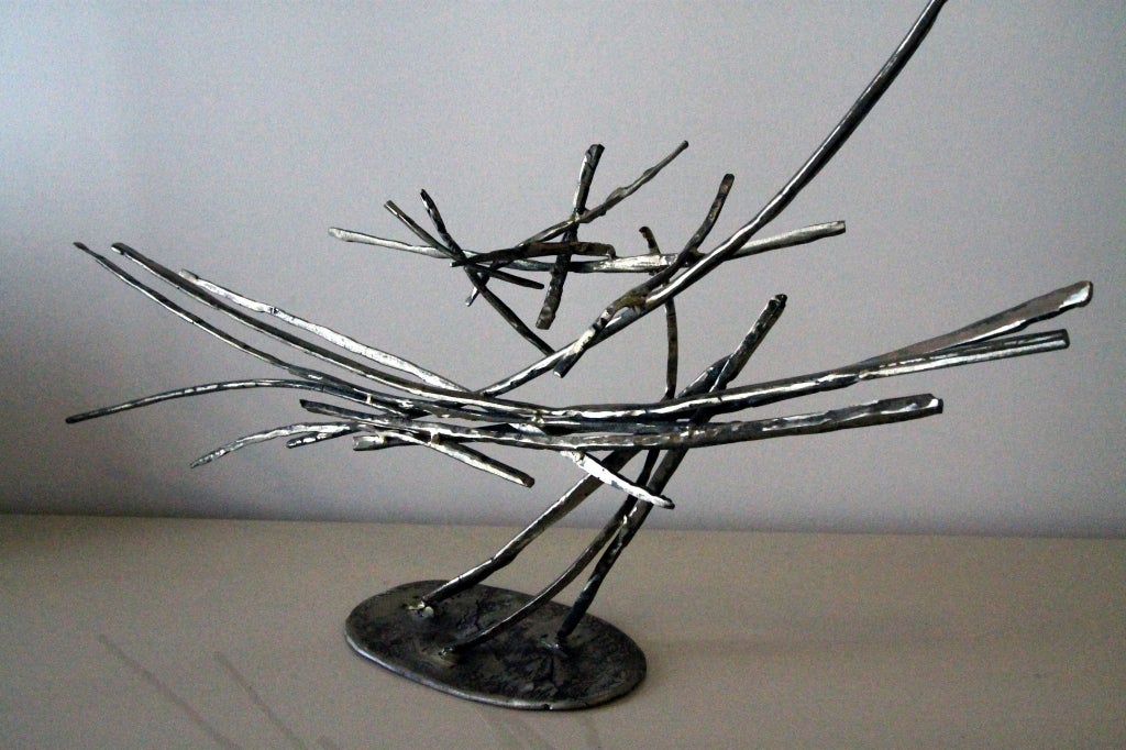 American Metal Free Form Sculpture Silas Seandel