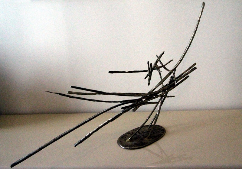 Late 20th Century Metal Free Form Sculpture Silas Seandel