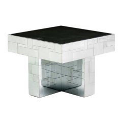 Cityscape slate top coffee side occasional table Paul Evans