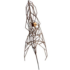 Studio Handcrafted "Soul" Sculptural Cabinet Jared Cru Smith