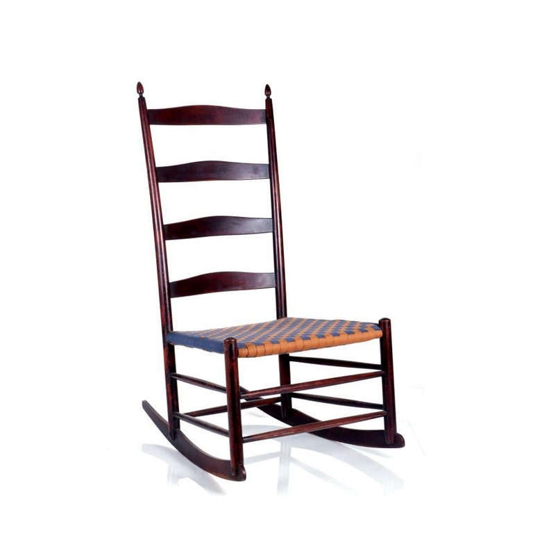 American Craftsman An Shaker Maple Rocking Chair