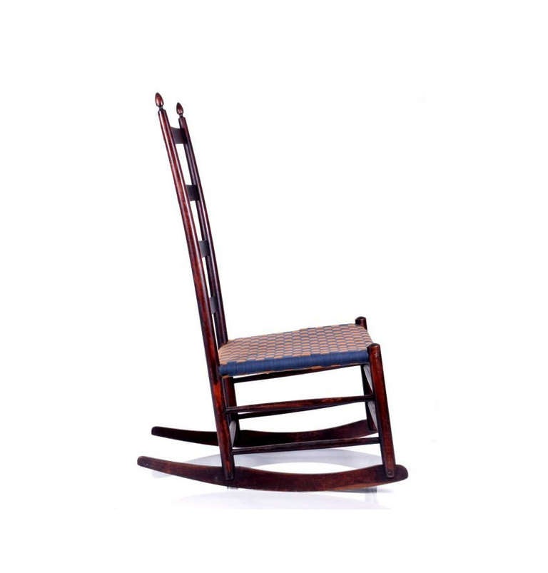American An Shaker Maple Rocking Chair